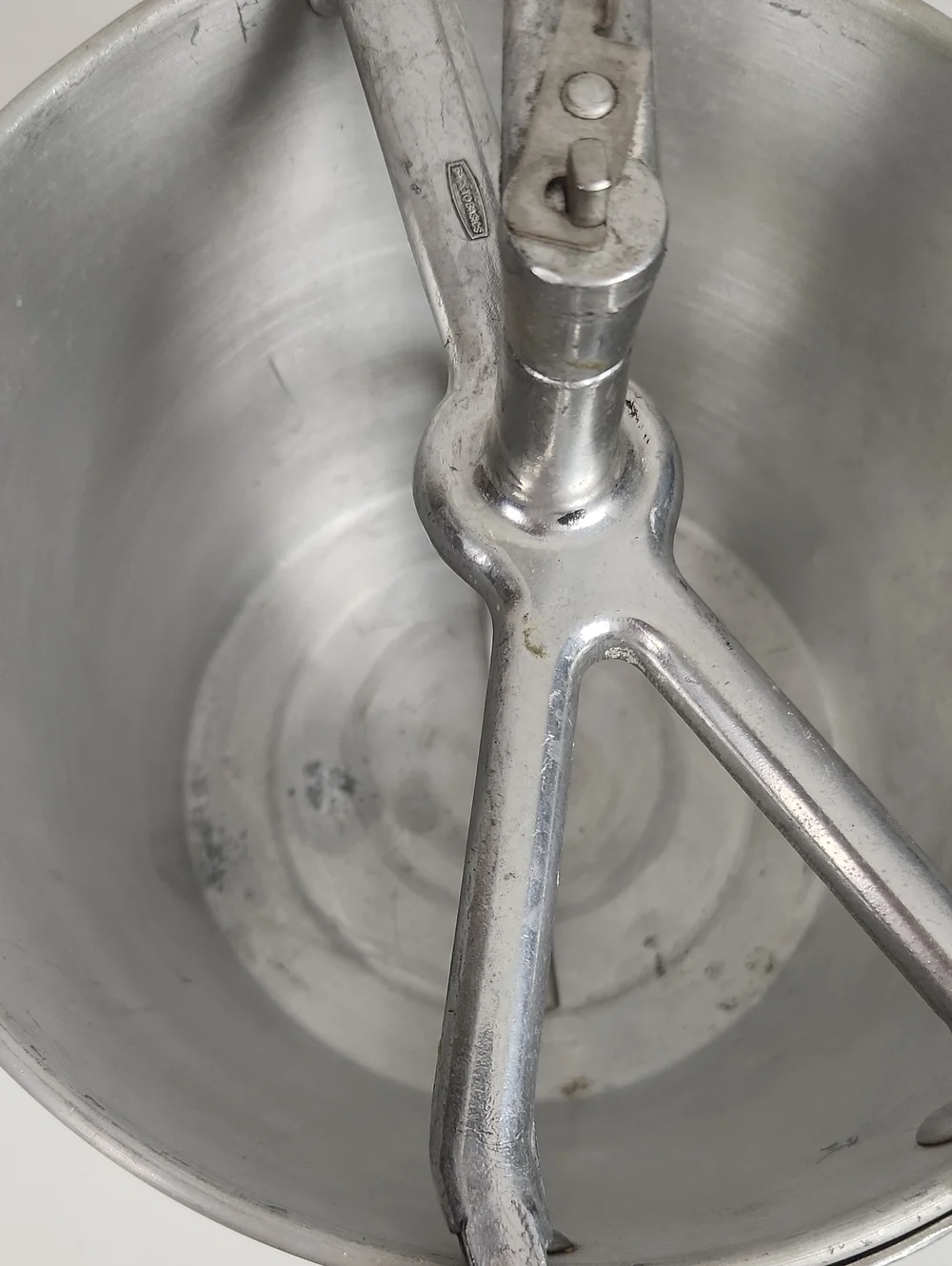 Vintage Manual Hand Crank Dough Mixer
